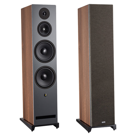Davis Acoustics krypton 10 nero-noce diffusori da pavimento