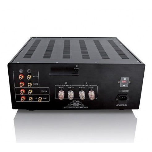Pier Audio MS1000SE nero amplificatore ibrido valvole stato solido