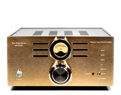 Pier Audio MS880SE GOLD amplificatore ibrido valvole stato solido