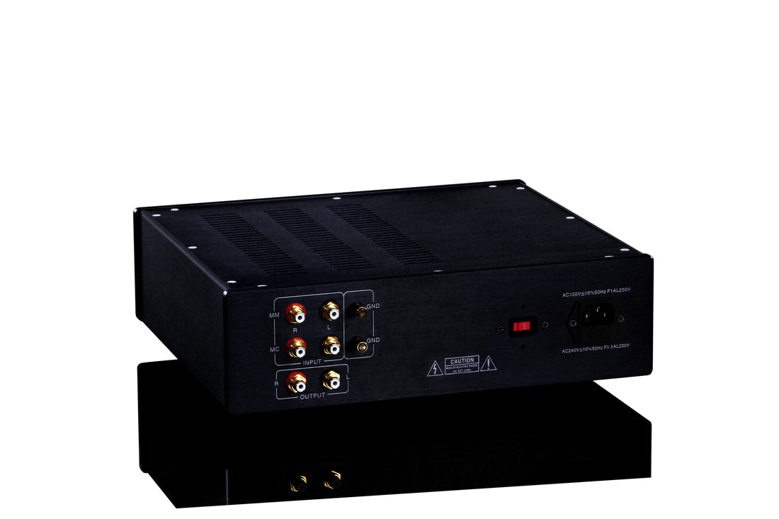 PIER AUDIO MM/MC 8 SE GOLD preamplificatore fon oMM/MC valvolare