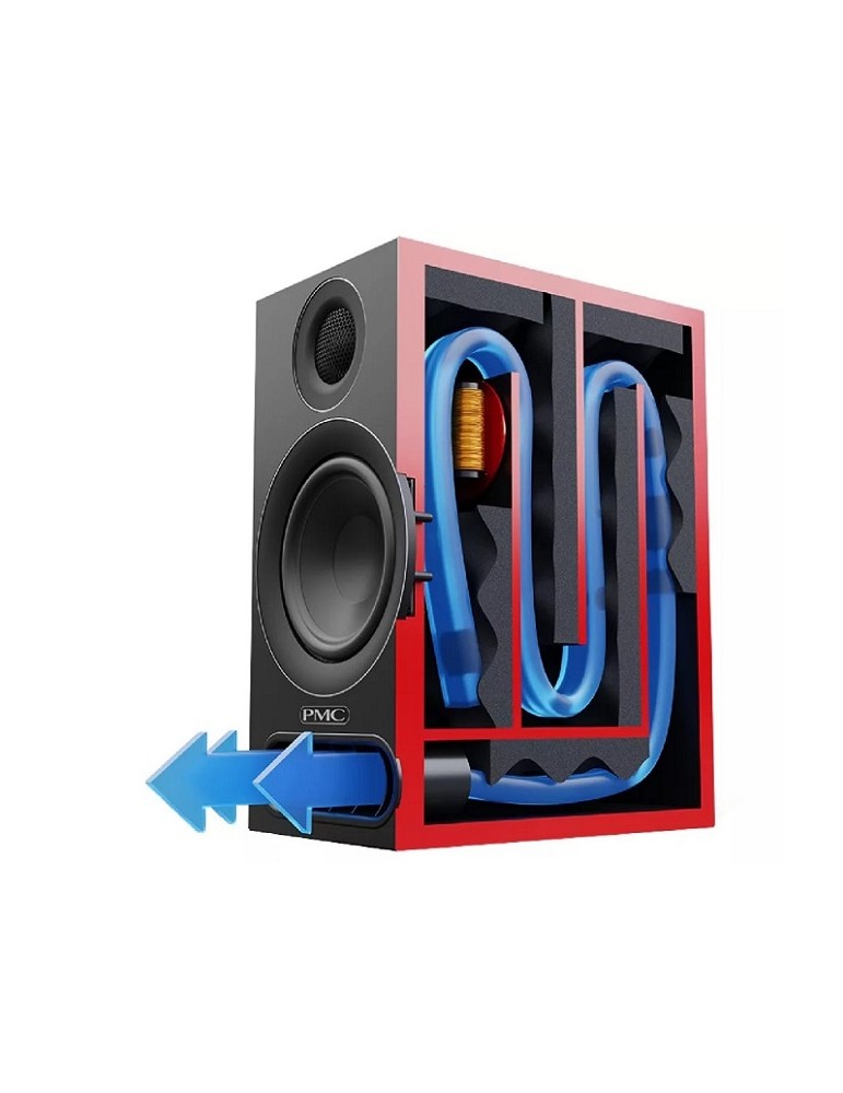 PMC Prodigy 1 Silk Black diffusori 2 vie da scaffale