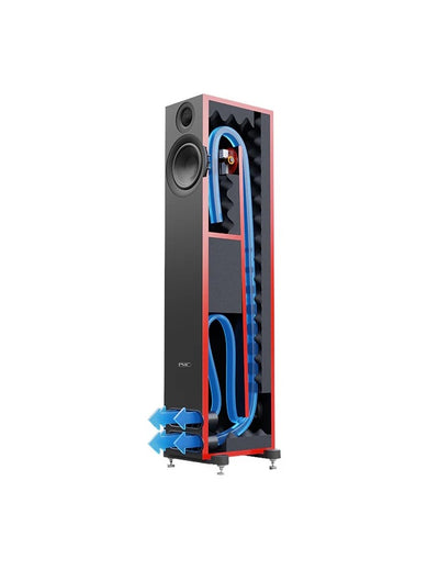 PMC Prodigy 5 Silk Black diffusori da pavimento 2 vie