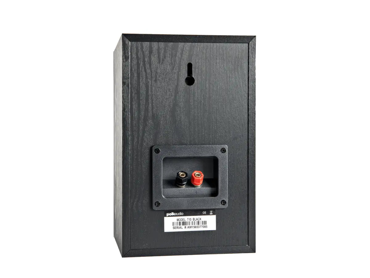 Polk Audio T15 diffusori 2 vie da scaffale bass reflex anteriore + 4mt cavo omaggio