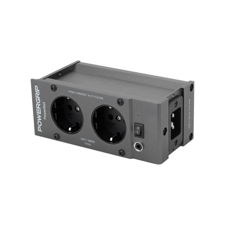 Powergrip PowerRail Modulo Filtro di Rete Componibile 2 Prese 3.680 W