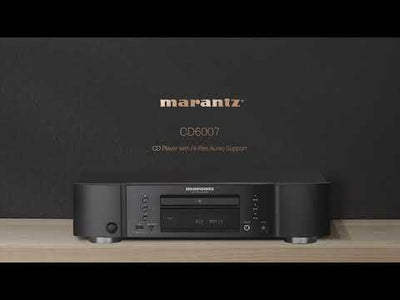 Marantz CD6007 nero lettore cd con dac usb anteriore con lettura file FLAC HD e DSD