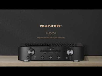 Marantz PM6007 nero integrato 2 x 45 Watt DAC AK4490 ingresso fono