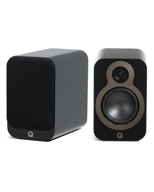 Q Acoustics 3030C nero diffusori da scaffale 2 vie