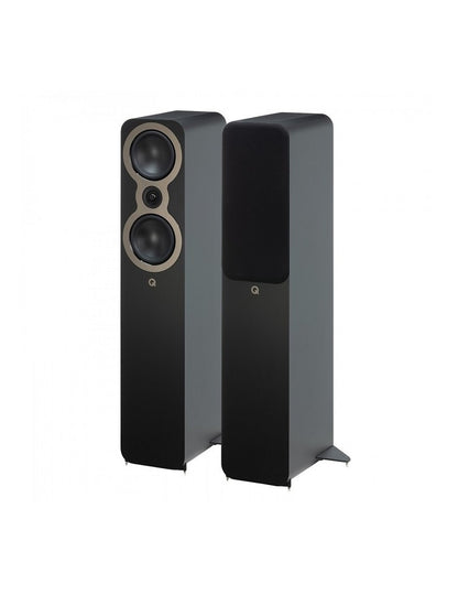 Q Acoustics 3050C nero satinato Coppia Diffusori da Pavimento