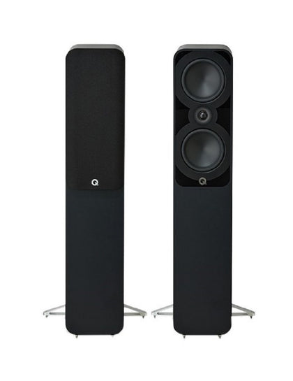 Q Acoustics 5050 nero satinato diffusori da pavimento