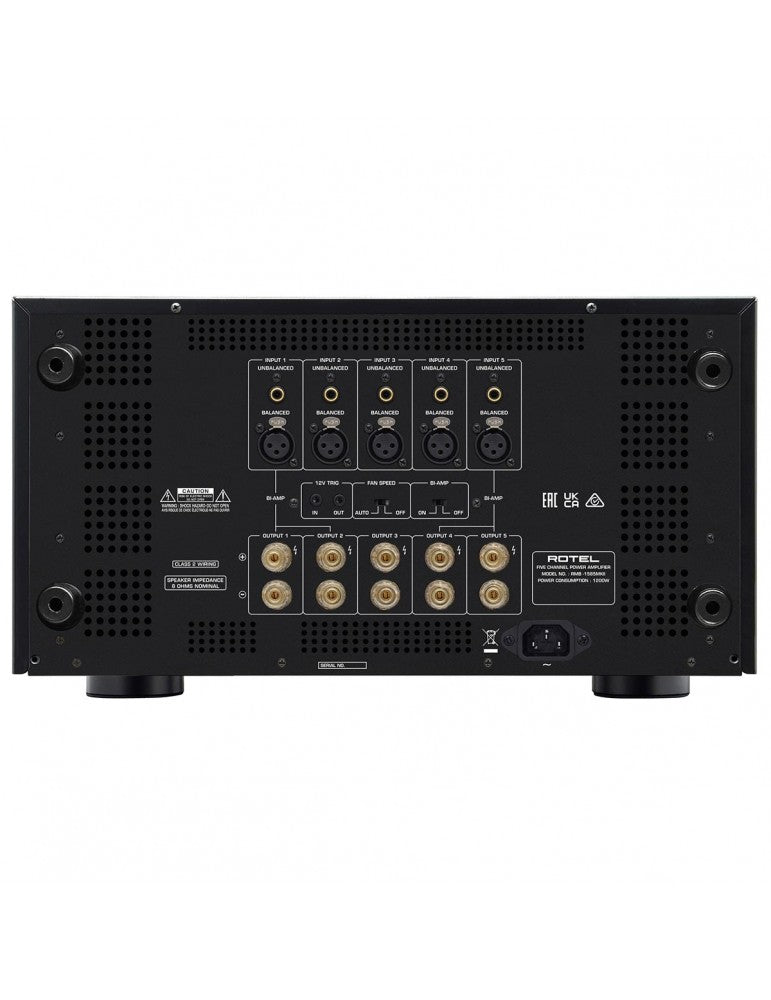 Rotel RMB-1585 MKII silver finale di potenza 5 canali
