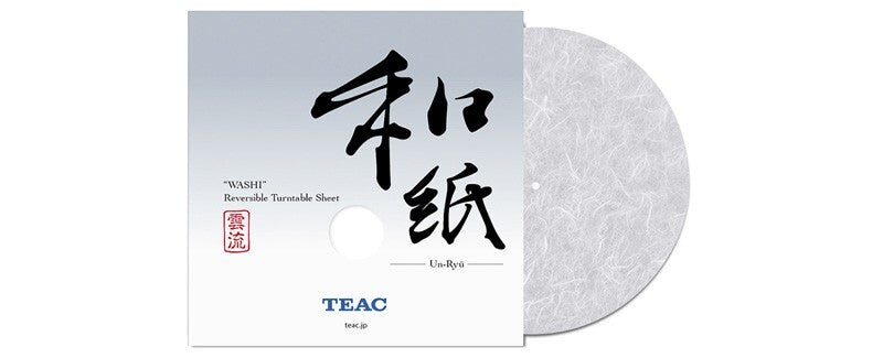 TEAC Ta-Ts30Un-Bw Copri Piatto Antistatico In Carta Washi