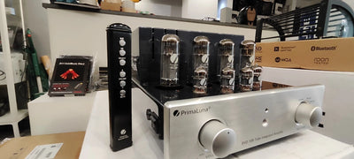 Primaluna Evo 200 silver integrato a valvole Ultra lineare 44 watt x 2 EL34 ex demo