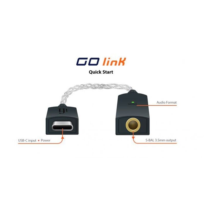 ifi Audio Go Link DAC-USB e amplificatore per cuffie NUOVO
