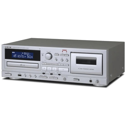 Teac AD-850-SE silver lettore cd e registratore a cassetta