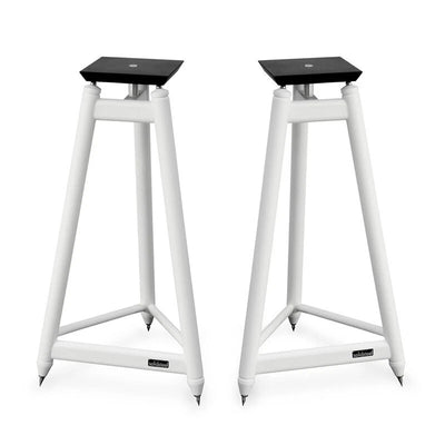 Solidsteel SS-6 bianchi stand diffusori a 3 gambe acciaio inox