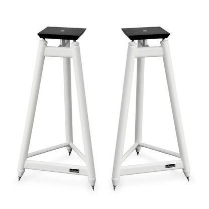 Solidsteel SS-6 bianchi stand diffusori a 3 gambe acciaio inox