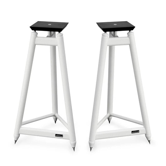 Solidsteel SS-6 bianchi stand diffusori a 3 gambe acciaio inox
