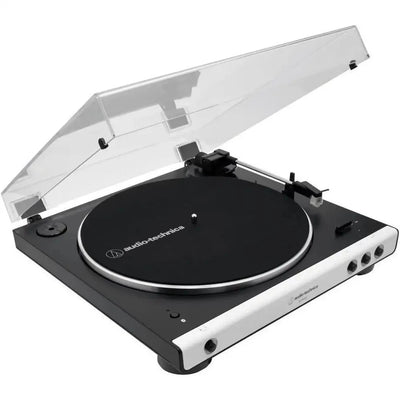 AUDIO TECHNICA AT-LP60XBT bianco giradischi automatico e bluetooth
