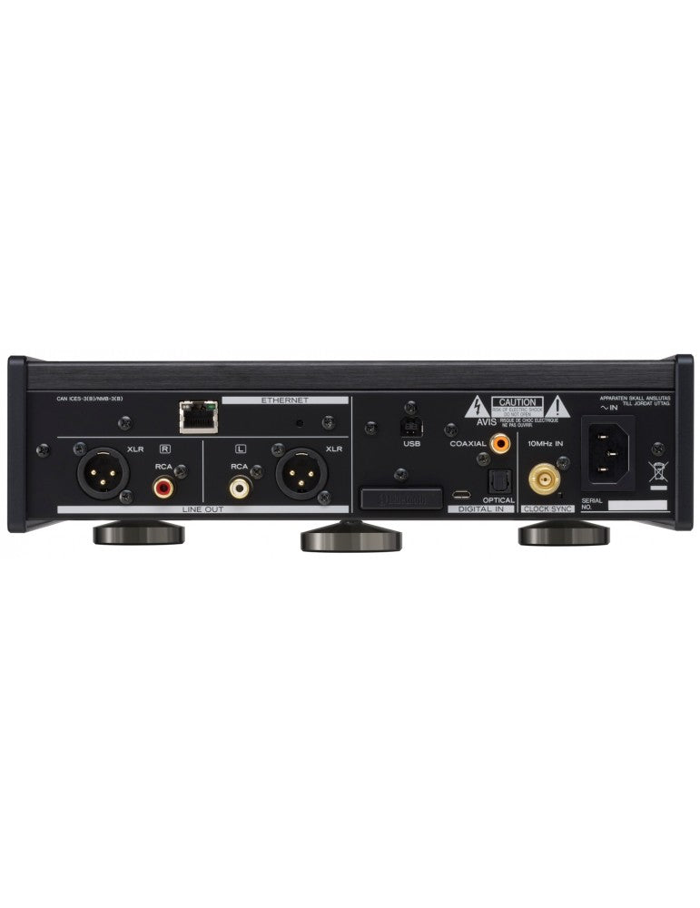 Teac NT-505-X nero lettore di rete a streaming Dac e pre