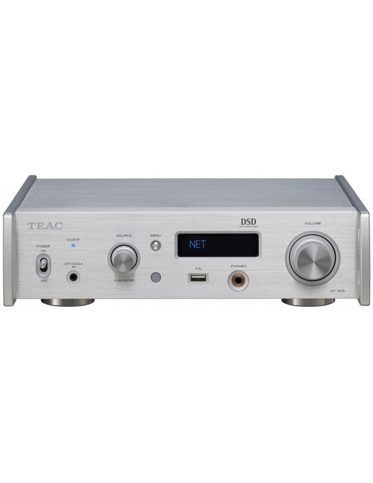 Teac NT-505-X silver lettore di rete a streaming Dac e pre