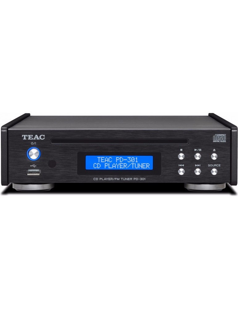 Teac PD-301DAB-X nero lettore cd con radio fm dab