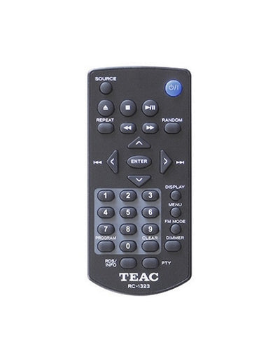 Teac PD-301DAB-X nero lettore cd con radio fm dab