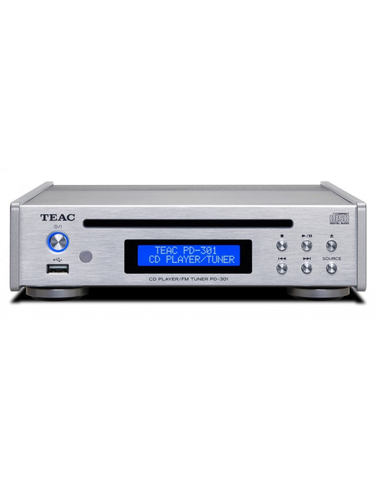 Teac PD-301DAB-X silver lettore cd con radio fm dab