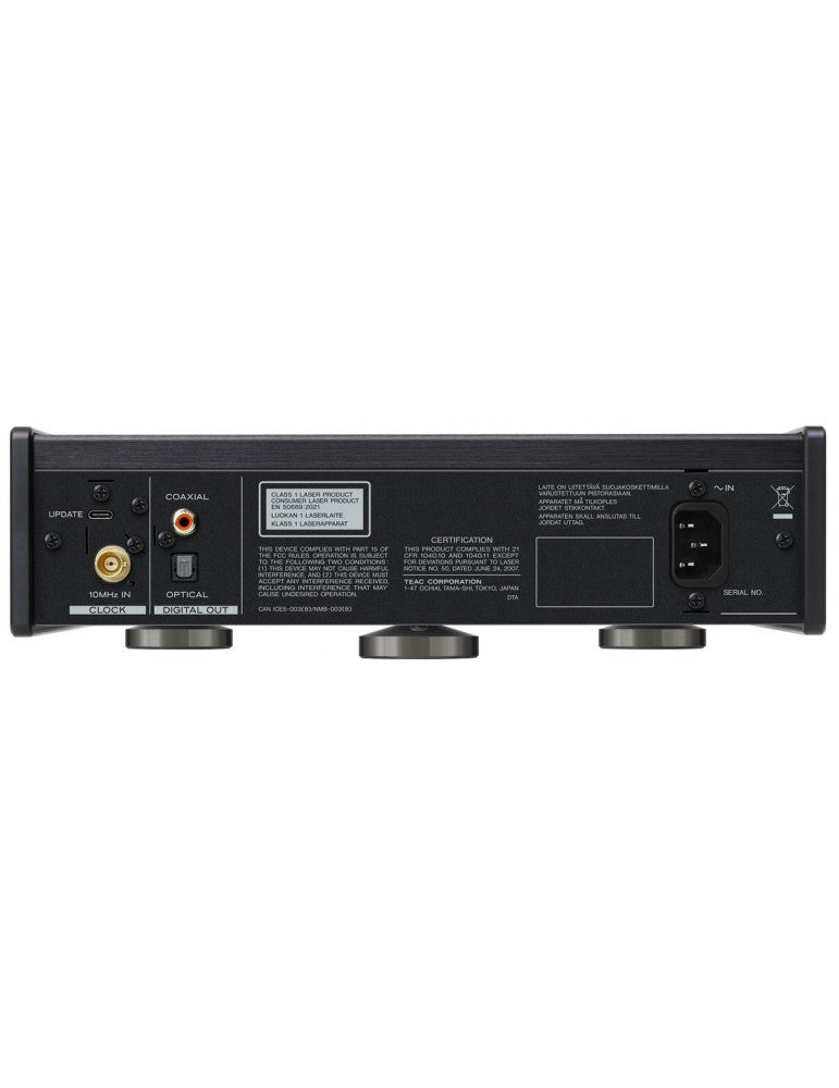 Teac PD-505T silver meccanica CD con clock interno