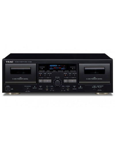 Teac W-1200 B lettore e registratore a cassetta doppio