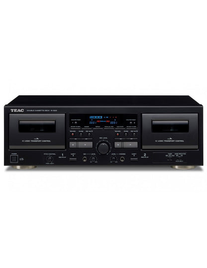 Teac W-1200 B lettore e registratore a cassetta doppio