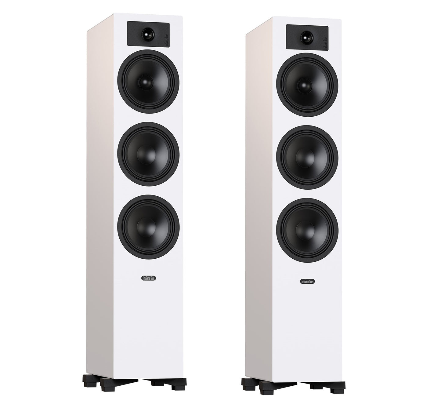 Indiana line TESI 6 bianco diffusori 3 vie bass reflex