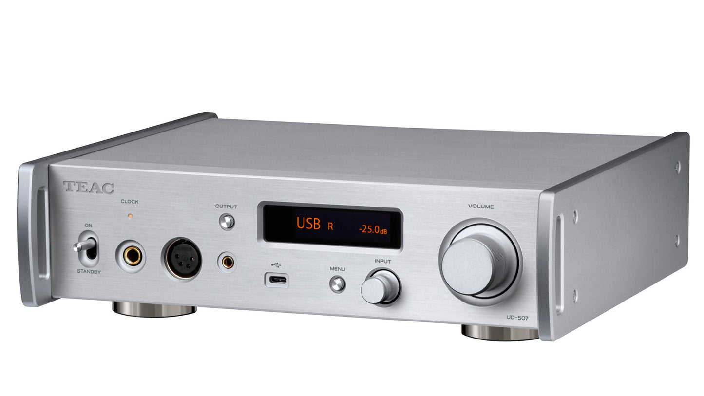 Teac UD-507 silver pream/dac amplificatore per cuffie