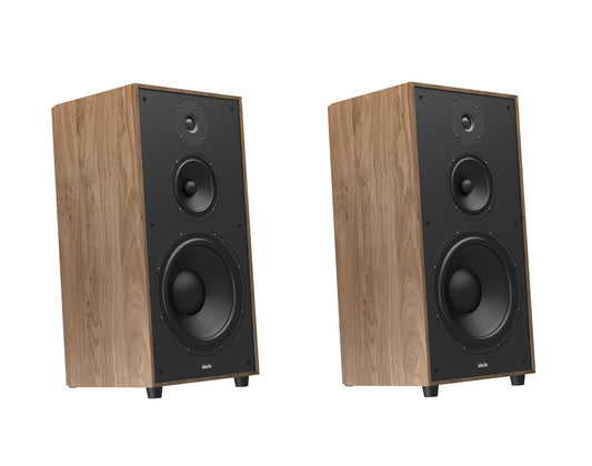 Indiana Line Utah noce diffusori 3 vie da pavimento bass reflex inferiore