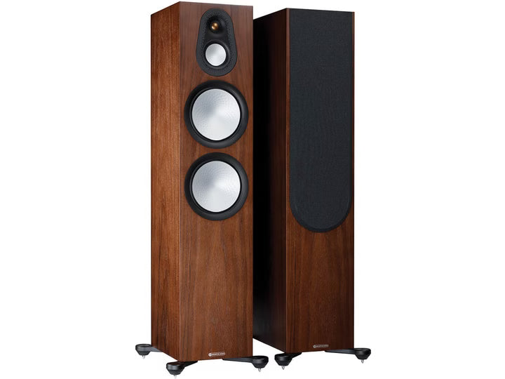 Monitor Audio Silver 500 7G noce laccato diffusori 3 vie