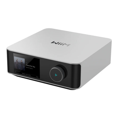 Wiim Amp Ultra silver amplificatore 2 canali con streamer incorporato