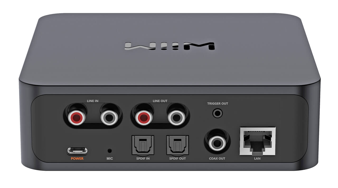 WiiM Pro Plus streamer audio Airplay 2 wifi bt alexa