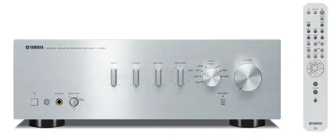 Yamaha AS501 silver integrato 2 ch 85+85 watt rms