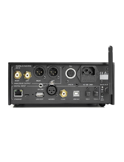 Gold Note DS-10 EVO silver preamplificatore, streamer , dac , ampli per cuffie