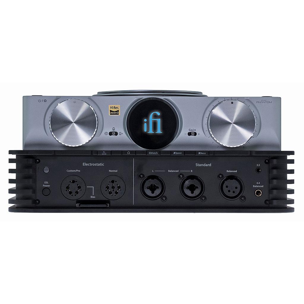 Ifi Audio iCAN Phantom amplificatore per cuffie regolabile bilanciato valvole/stato solido
