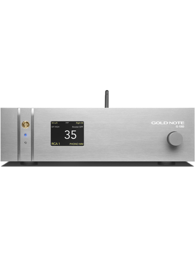Gold Note IS-1000 MK2 deluxe silver Integrato Hi-End con DAC PCM-1792A
