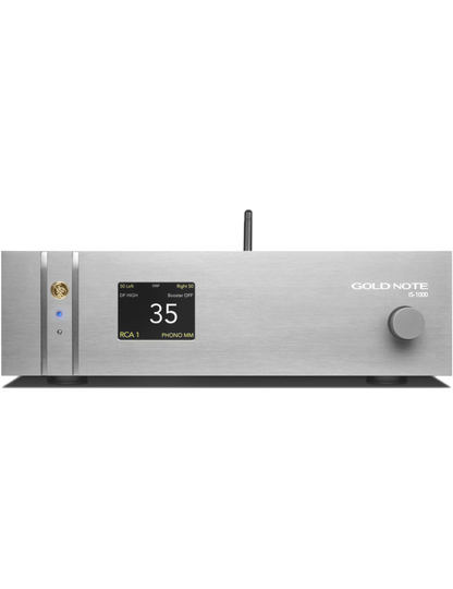 Gold Note IS-1000 LINE silver integrato con dac pcm 1796 senza phono