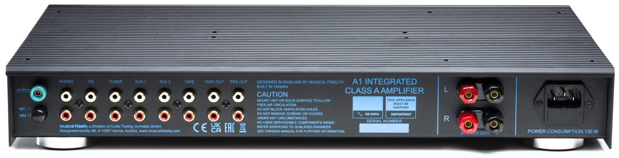 Musical Fidelity A1 amplificatore 2 canali 25 watt in classe A pura
