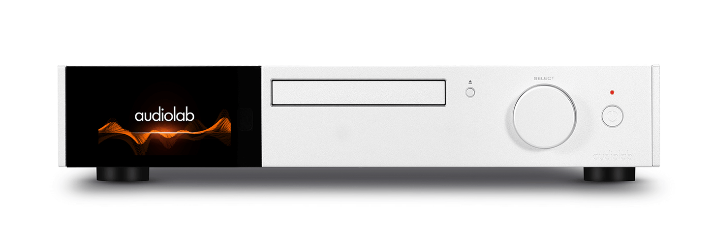 Audiolab 9000CDT silver meccanica cd uscite digitale e ingresso usb