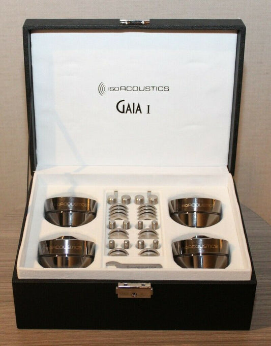 ISOACOUSTICS GAIA I set 4  isolatori acustici per diffusori da pavimento fino a 100 kg
