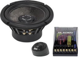 GLADEN SQL 165 KIT 2 VIE SOUND QUALITY WOOFER DA 165 mm