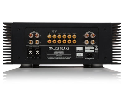 MUSICAL FIDELITY Nu-Vista 600 nero integrato hi-end da 200 watt con nuvistori sigillato garanzia ITALIA