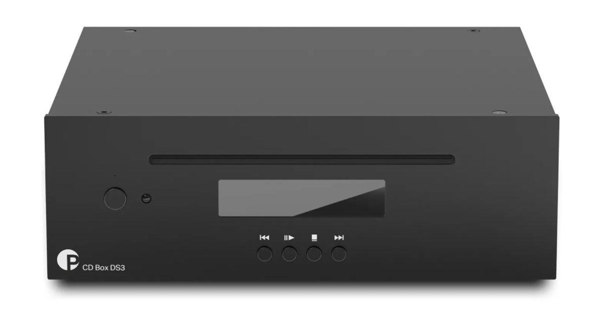 Pro-ject cd box ds3 nero lettore Caricamento slot-in, Convertitore DAC 32bit/384KHz Burr Brown PCM1796