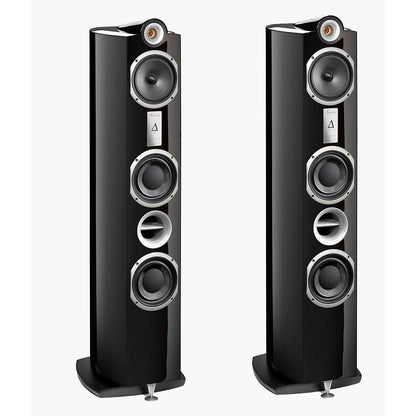 Triangle Delta nero diffusori da pavimento 3 vie bass reflex