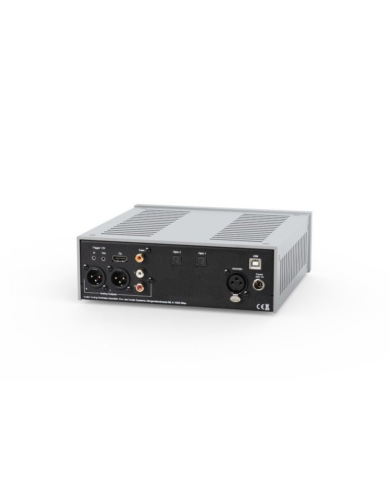 Pro-ject DAC Box RS2 silver convertitore decodifica MQA 2x ESS9038Q2M
