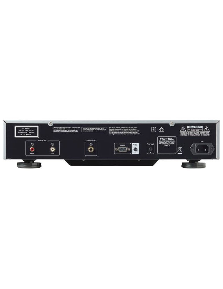 Rotel CD 14 MKII silver lettore cd con dac 32-bit/384kHz